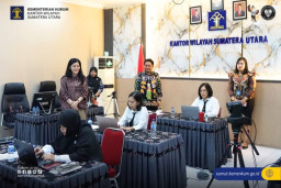 Perkuat Kualitas Regulasi, Kanwil Kemenkum Sumut Laksanakan Uji Kompetensi Perancang PUU 