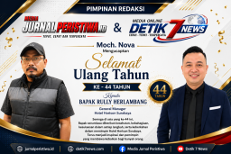 Moch.Nova Ucapkan Selamat Ulang Tahun ke-44 untuk GM Hotel Horison Arcadia Surabaya