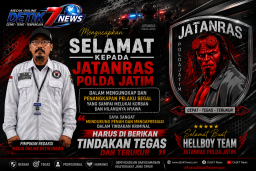 Direktur Utama Media Detik7News.com Apresiasi Keberhasilan Jatanras Polda Jatim Ungkap Kasus Begal Maut