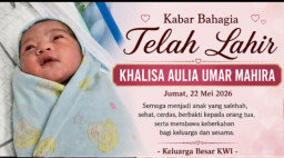 Kabar Bahagia Ketua Umum KWI Umar Hayat Dikaruniai Seorang Putri Cantik Yang Baru Lahir