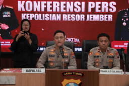 Polres Jember Ungkap Kasus Narkoba Amankan 30 Tersangka dan Ratusan Gram Sabu