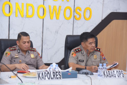 Jelang Pengesahan Warga Baru PSHT, Polres Bondowoso Perkuat Koordinasi Lintas Sektor