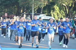 Semarak Muharram 1448 H, Kapolres dan Forkopimda Bondowoso Berbaur Bersama Ribuan Pelari di Samara Run 2026