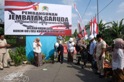 Kenduri Dan Tanda Mulai Pembangunan Jembatan Garuda Di Kelurahan Sananwetan Kota Blitar