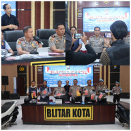Polres Blitar Kota Amankan Tersangka Komplotan Perampok Lintas Daerah Sasar Minimarket