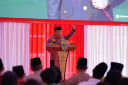 Penutupan Diklatsarnas Brigade Persis, Kapolri Serukan Jaga Persatuan-Kesatuan