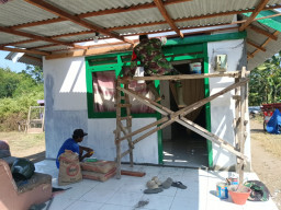 Babinsa Kawal Program Rutilahu Bantuan Gubernur Jatim