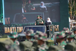 Pangdam V/Brawijaya Resmi Buka Karya Bhakti Skala Besar Percepat Pembangunan Wilayah Madura Bersama Pemerintah