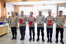 Polres Pasuruan  Polda Jatim mengukir prestasi, Juara II Tertib Administrasi Pelaporan DORS Dan Ungkap Kasus
