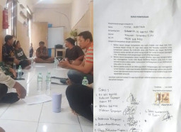 Redam Ketegangan, Polsek Genteng dan Tiga Pilar Berhasil Mediasi Sengketa Sewa Rumah Secara Kekeluargaan