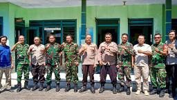 Sinergi TNI-Polri Makin Solid, Kapolsek Curahdami Perkuat Kolaborasi dengan Koramil 0822/02
