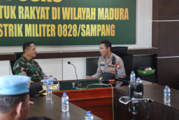 Perkuat Pilar Kedaulatan, Polres Sampang dan Kodim 0828 Sampang Bersinergi Tangkal Gangguan Stabilitas Nasional