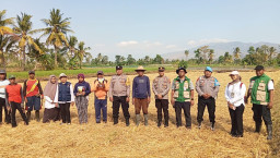 Dari Desa Besuk Menguatkan Pangan Nasional, Kapolres Aryo Apresiasi Gerakan Polsek Klabang
