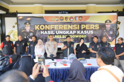 Polres Bondowoso Ungkap Kasus Pencurian Sepeda Motor , Satu Pelaku Ditangkap dan Satu Masuk DPO
