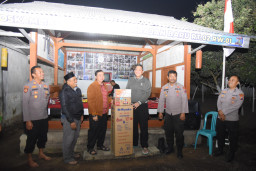 Kapolres Aryo Apresiasi Kesiapan Satkamling Desa Cindogo