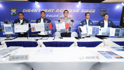 Polda Jatim Bongkar Sindikat Penipuan Online Emas Murah, Lima Tersangka Diantaranya Warga Binaan Lapas Diamankan