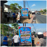Polres Jember Masifkan Edukasi Berkendara Aman di Titik Rawan Kecelakaan