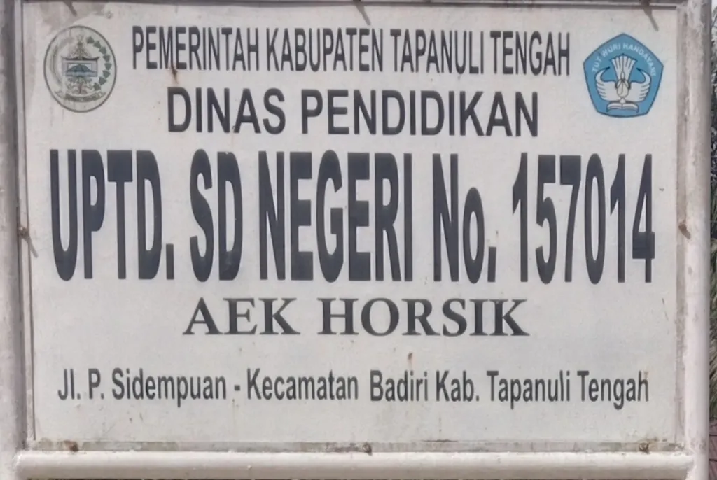 Diduga Kepala Sekolah UPTD SDN 157014 AEK Horsik Korupsi Dana BOS 