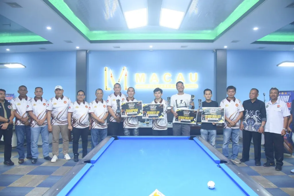 Kapolres menutup turnament biliard Kapolres Cup bhayangkara 2026, Dorong Prestasi Atlet Lokal Bondowoso