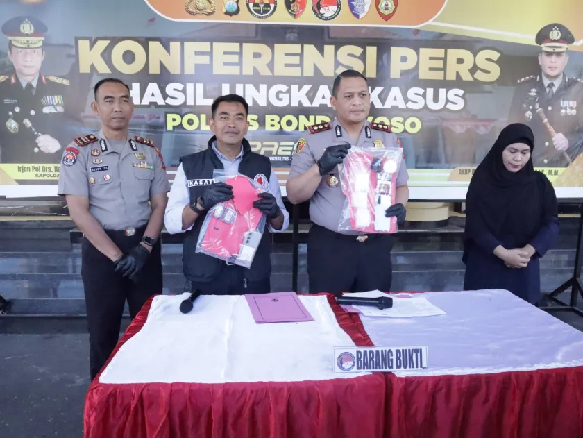 Kapolres Bondowoso Aryo Dwi Wibowo berhasil ungkap dua kasus Narkoba