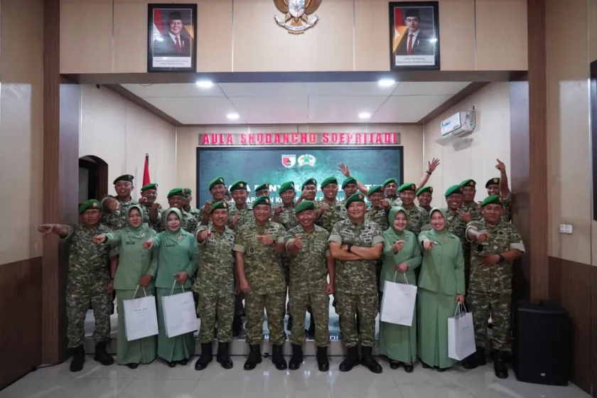 Perkuat Kinerja Satuan, Kodim 0808/Blitar Gelar Upacara Sertijab Danramil Dan Pindah Satuan