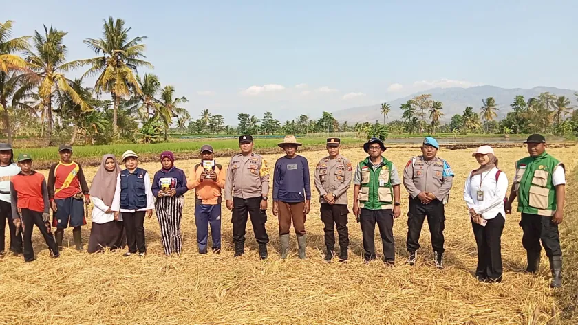 Dari Desa Besuk Menguatkan Pangan Nasional, Kapolres Aryo Apresiasi Gerakan Polsek Klabang