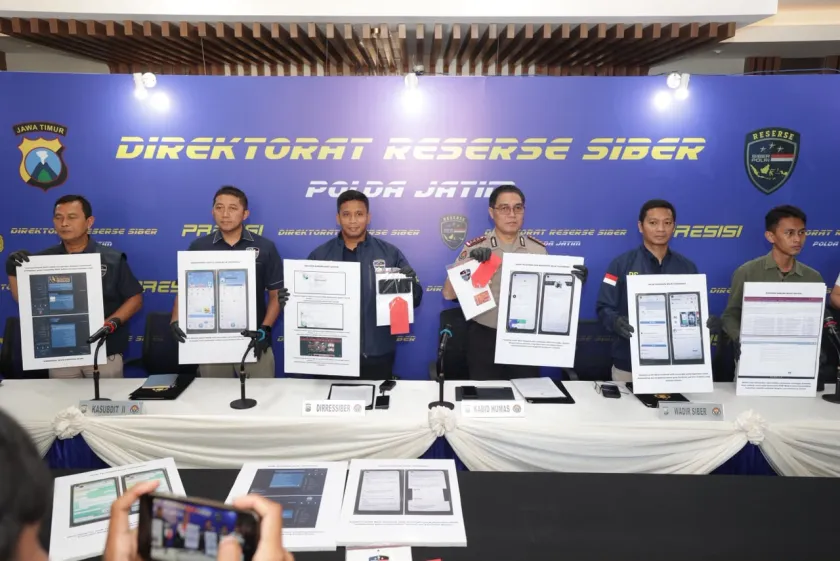 Polda Jatim Bongkar Peretasan 260 Website, Tersangka Jual Domain untuk Promosi Judi Online