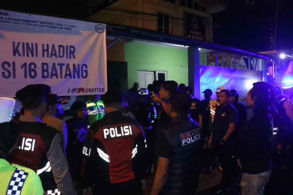 Polres Pacitan Razia Penginapan dan Tempat Hiburan Cegah Peredaran Narkoba dan Prostitusi