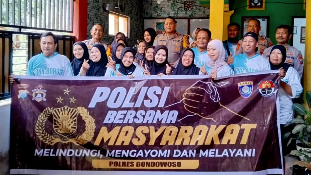 30 Tenaga Kerja Terserap di Mona Bordir, Kapolres Aryo Perkuat Misi Program POLIRAN 