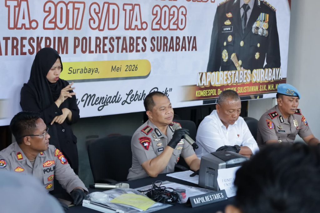 Polrestabes Surabaya Amankan 14 Tersangka Joki UTBK-SNBT