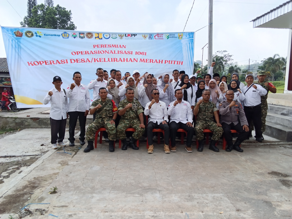 Peresmian 1.061 Koperasi Desa/Kelurahan Merah Putih, Warga Mojokerto Optimistis Dongkrak Ekonomi Desa